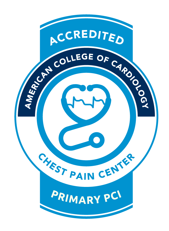 American College of Cardiology Accreditation Seal for Chest Pain